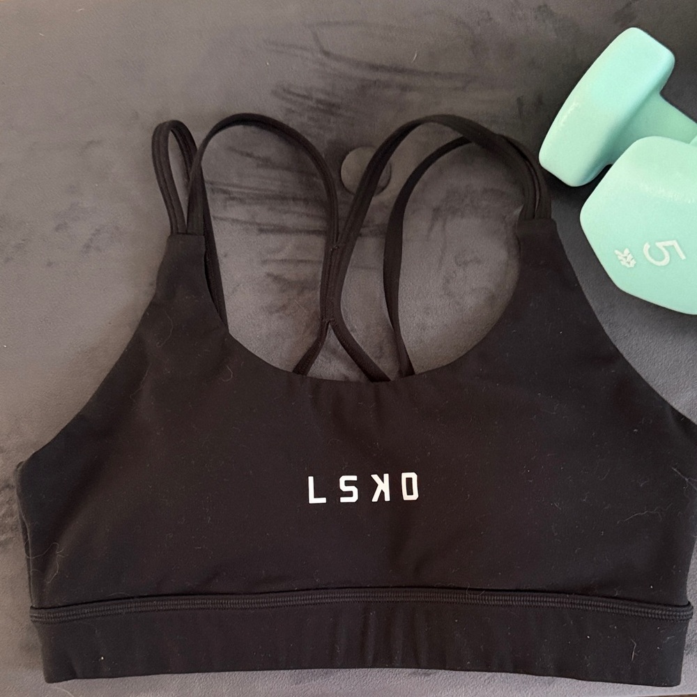 Women's Black Sports Bra